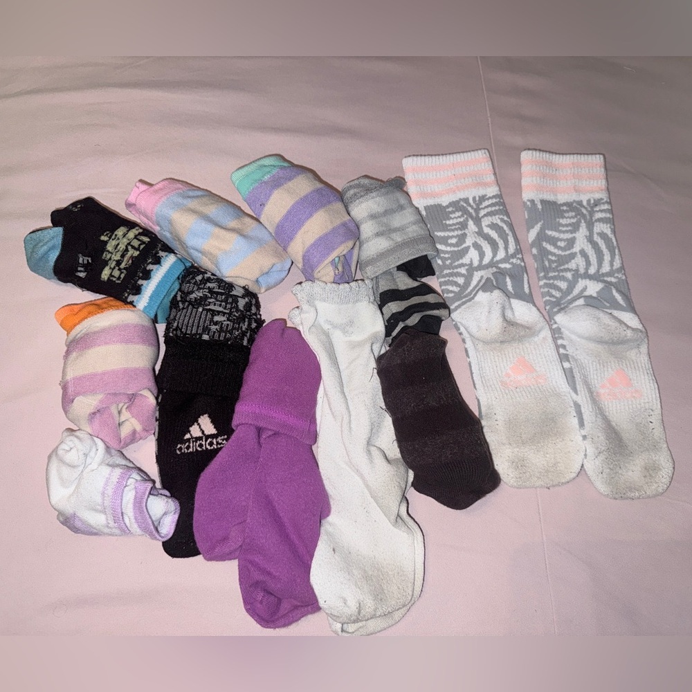 Girls sock lot - 10 pairs